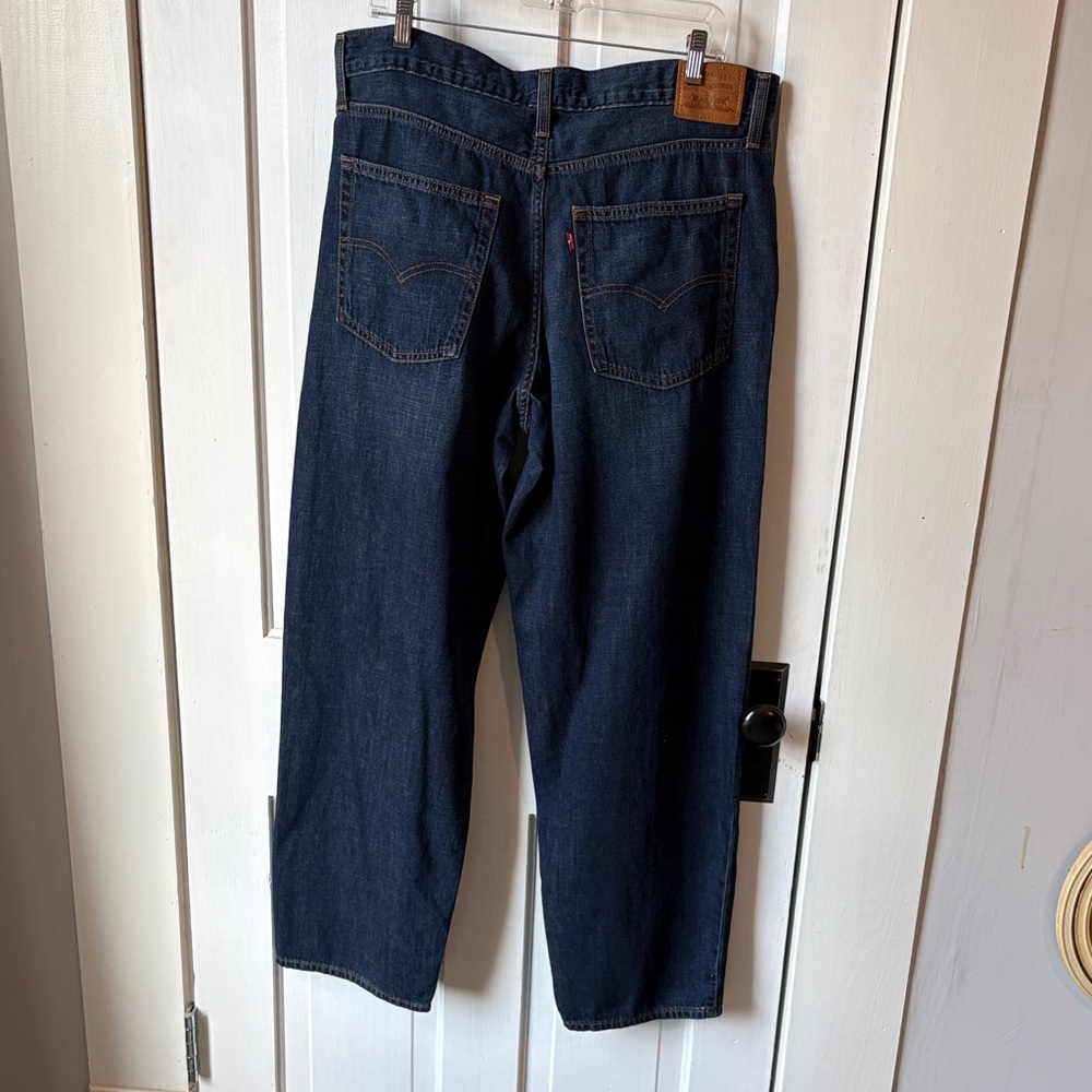 Levi's Men's‎ Deep Indigo Relaxed Jeans 32x32 - Picture 4 of 11